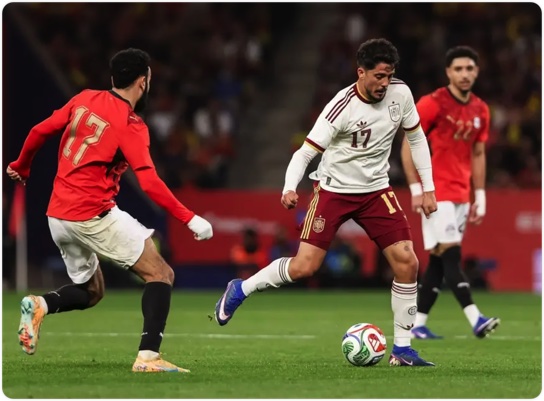 04月01日 足球友谊赛 西班牙vs埃及 全场录像回放